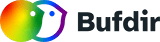 Bufdir-logo i pridefarger