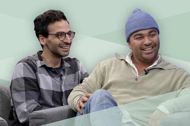 Kaveh Rashidi og Sebastian Solberg