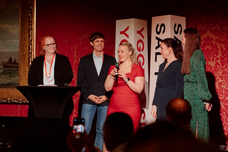 Utdeling av Brukeropplevelsesprisen 2025 på Yggdrasil-konferansen